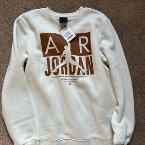 Nike Air Jordan Cream Sweater